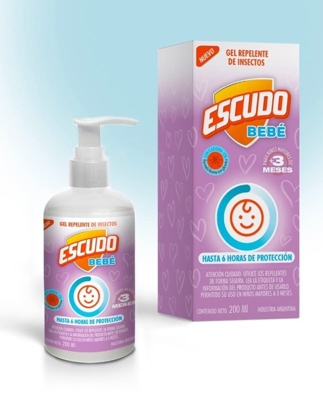 Repelente Gel para Bebé Escudo