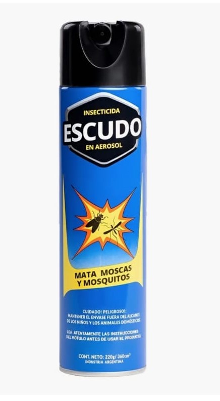 Mata Moscas y Mosquitos Escudo