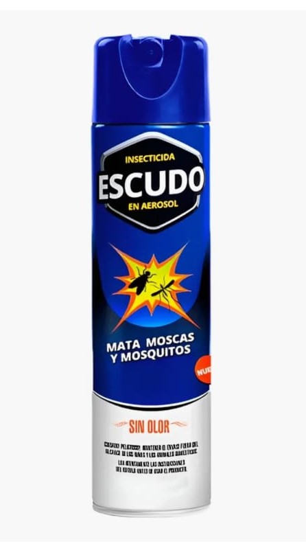 Mata Moscas y Mosquitos Sin Olor Escudo